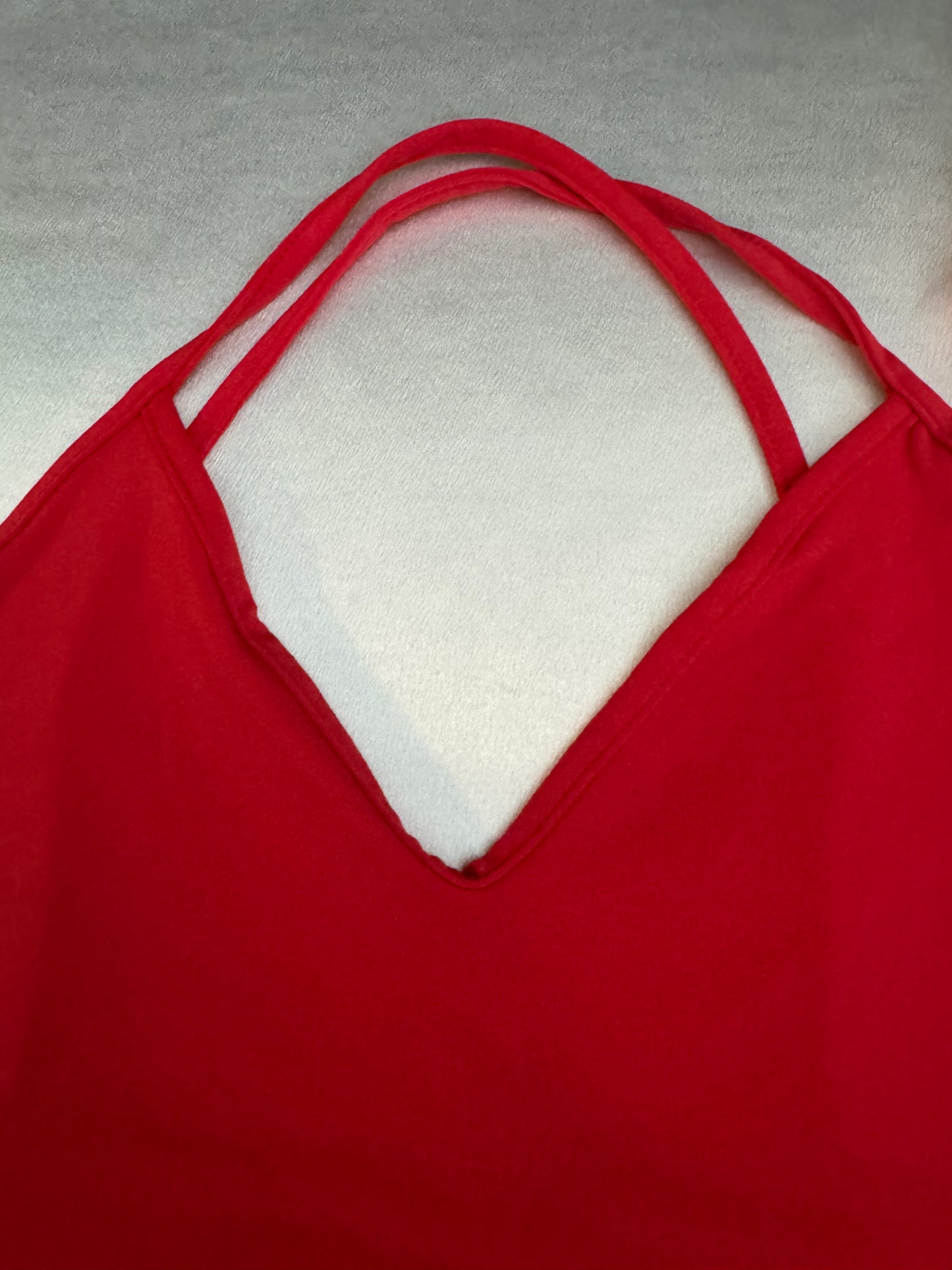 Fire Kiss Double-Strap Crop Top