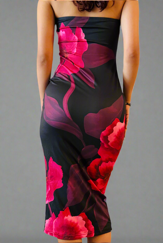 “Crimson Bloom” -Bold Beautiful,and Unforgettable